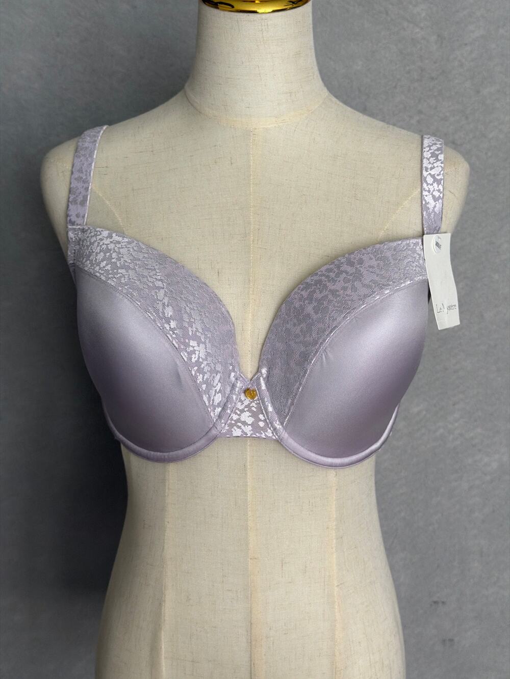 Le Mystѐre Safari T-shirt Bra Plunge in Lilac Haze Women's 38DD/E NEW